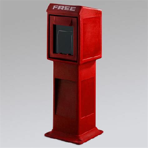 outdoor magazine distribution box|Outdoor Newspaper Holder .